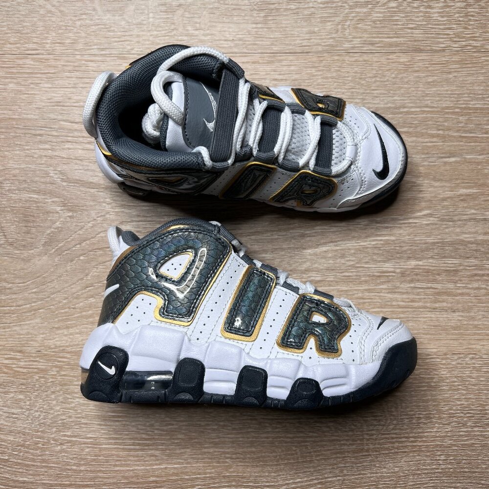 Nike Air More Uptempo "Anthracite Snakeskin" NWT